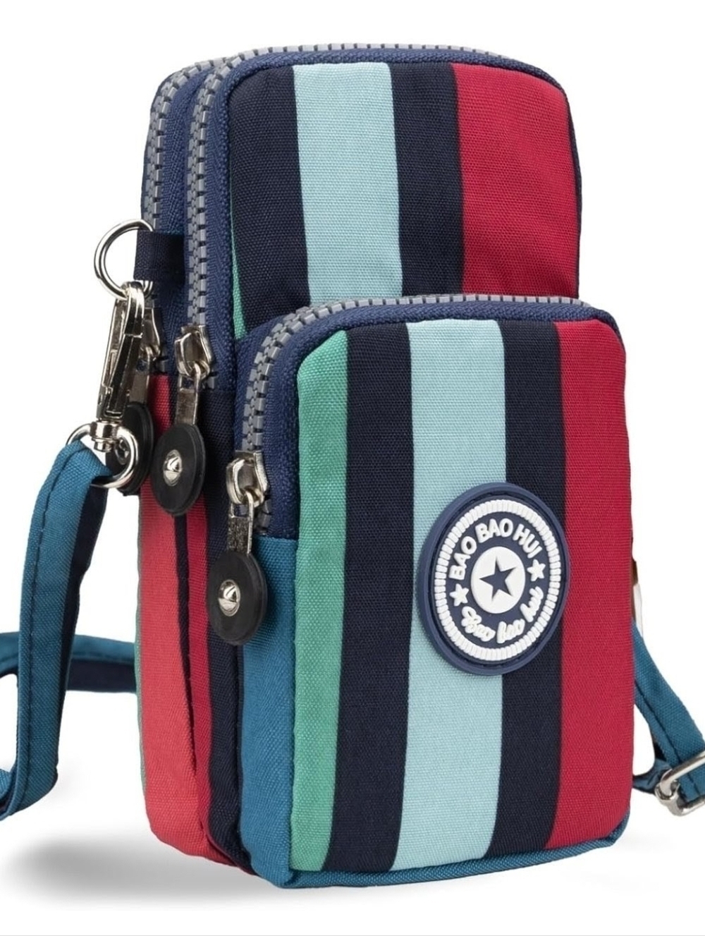 Crossbody Bag Phone Sleeve Concert Venue Festival Adjustable Strap Arm Wrist NWT